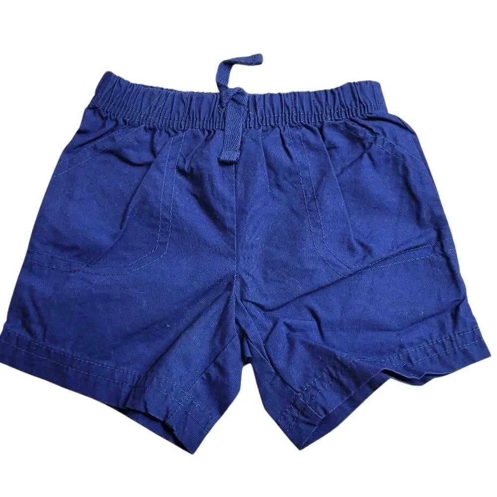 Carter's blue shorts 9 mo